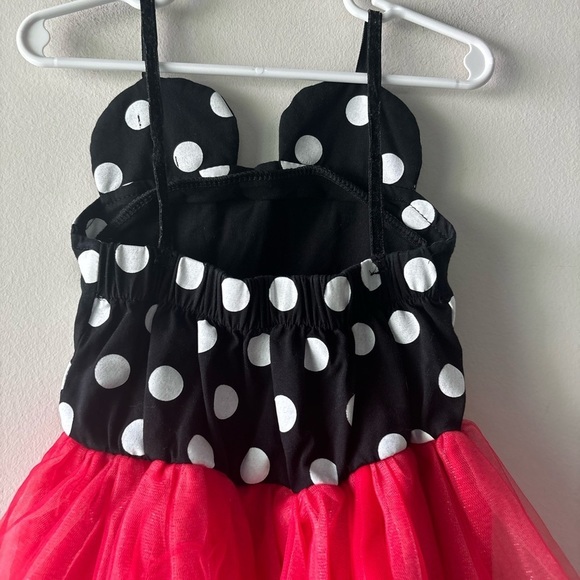 Minnie Mouse Polka dotted dress size 2T - Picture 4 of 5